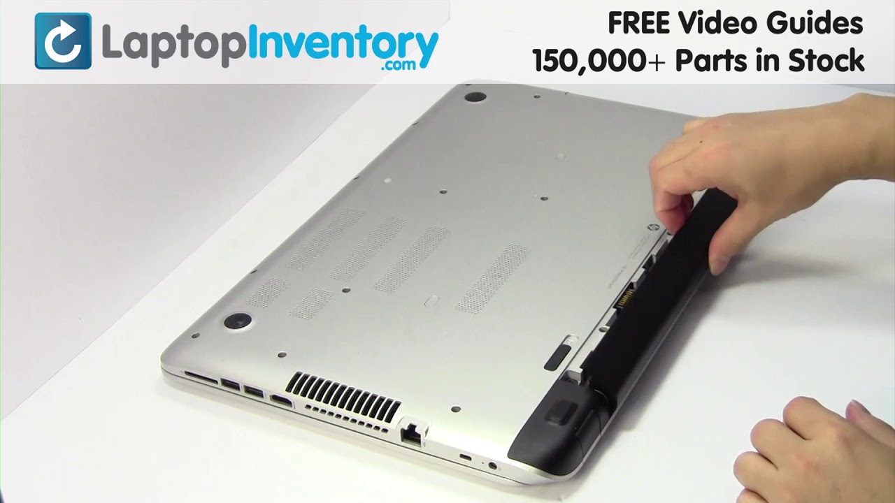 How to Remove Hp Laptop Battery  