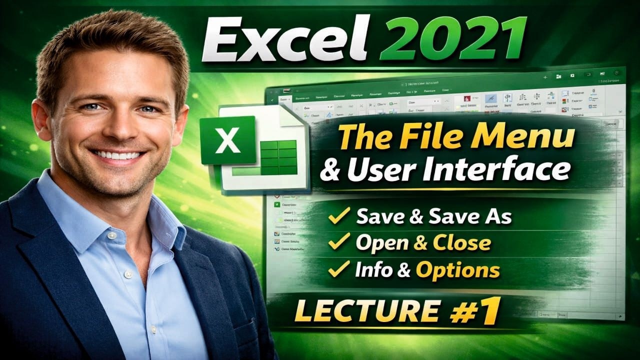 Microsoft Excel Full Course Lecture 1 | Excel Basics for Beginners ...