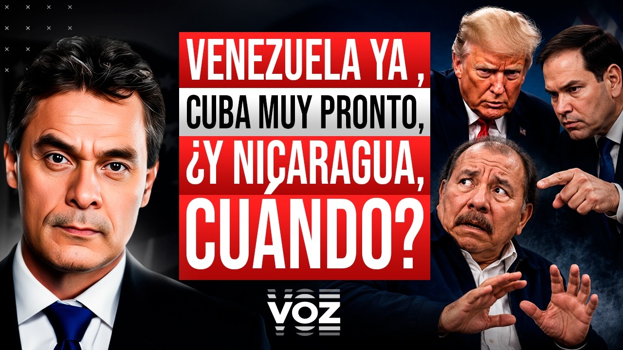 Venezuela ya es libre, Cuba está cayendo… ¿Nicaragua cuándo?