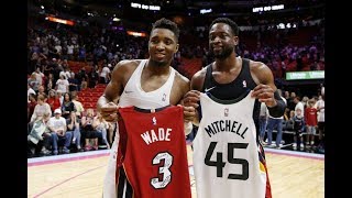 Dwyane Wade & Donovan Mitchell (Similar Moves)