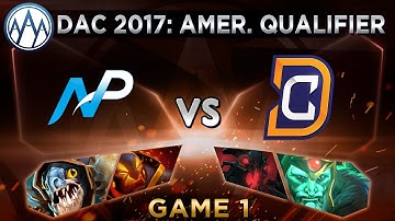 Team NP vs DC Game 1 - DAC 2017 Americas Qualifier: Playoffs - @DakotaCox @FoggedDota