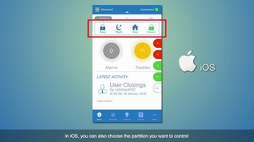 Connect Alarm app instructions