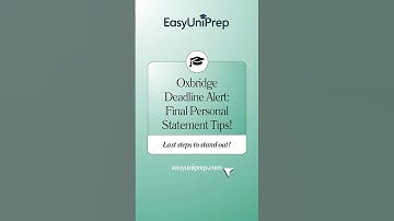 Five Final Personal Statement Tips!  #ucas #shortsfeed #education #university #studytips #uk #study