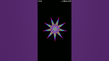 Beautiful star 🌟 animation using python | turtle and colorsys module python | #shorts #graphics
