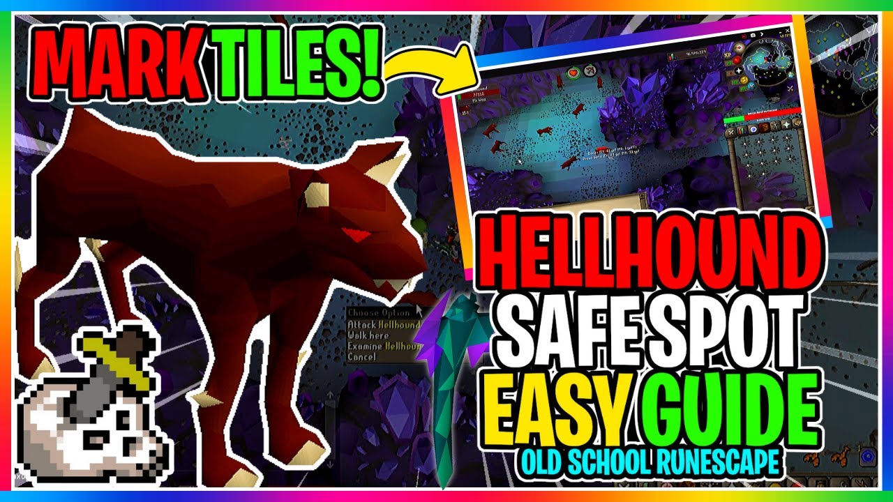 OSRS How To Safe Spot Hellhounds In The Of Kourend ( EVERYTHING YOU NEED TO KNOW