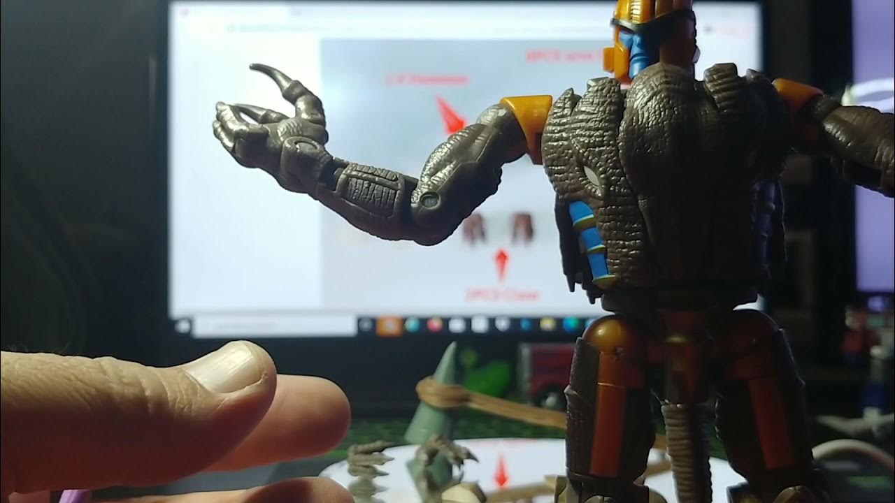 Transformers Kingdom Dinobot Hammer, Claw, Arm Gap filler upgrade kit