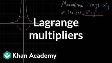 Finishing the intro lagrange multiplier example