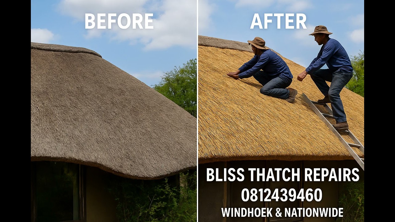 Bliss Thatch Repairs Restore Maintenance and Compliance in Windhoek /Nationwide Namibia