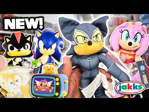 NEW JAKKS SONIC X DC WAVE 2 PLUSH REVEALED! (& MORE SONIC MERCH NEWS!)