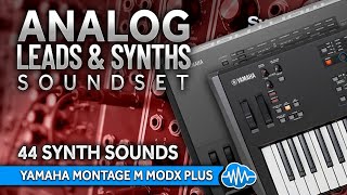 YAMAHA MODX / MONTAGE SERIES ♫ 44 ANALOG SOUNDS ► ANALOG LEADS & SYNTHS screenshot 2
