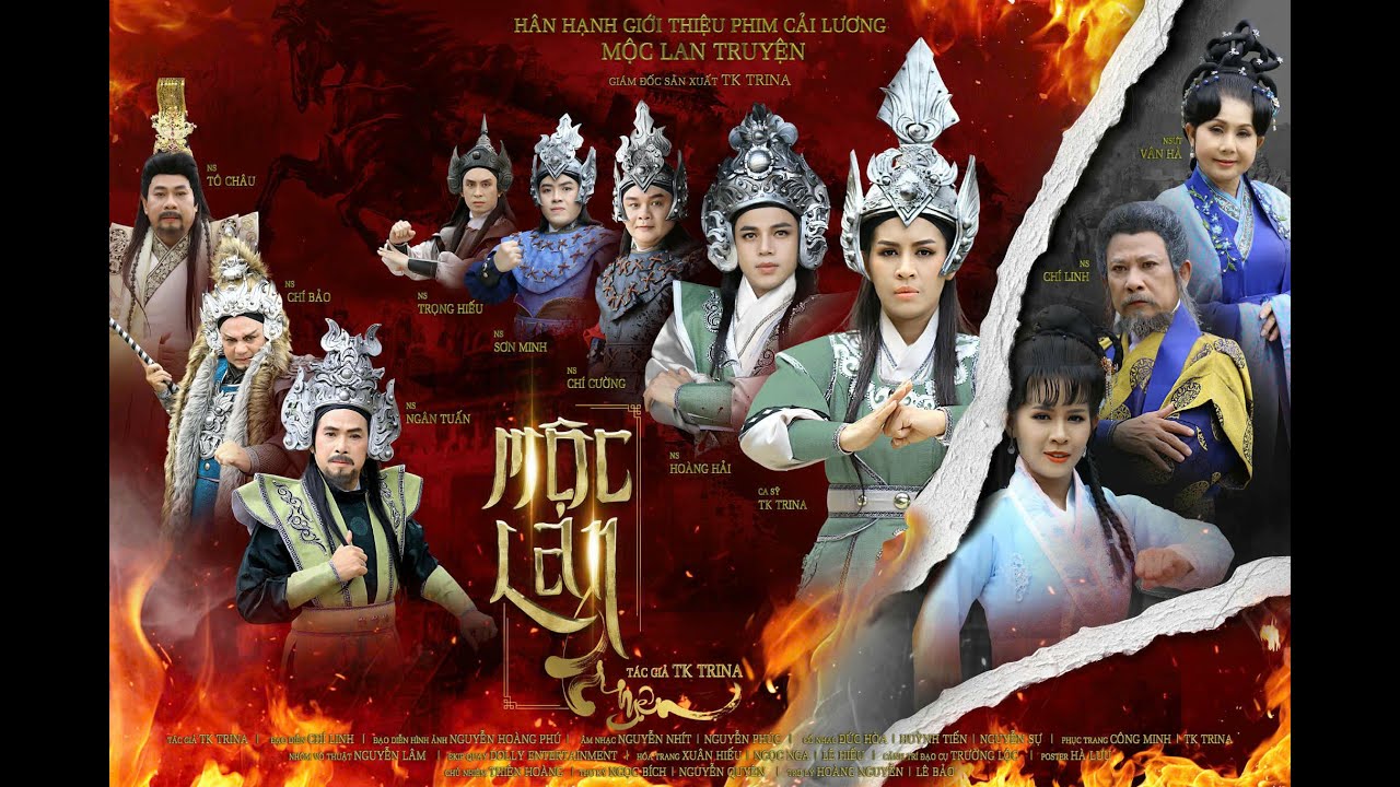 MỘC LAN TRUYỆN | PHIM CẢI LƯƠNG HỒ QUẢNG (PHẦN 1) | TK Trina,NS Hoàng Hải,NSUT Chí Linh,NSUT Vân Hà