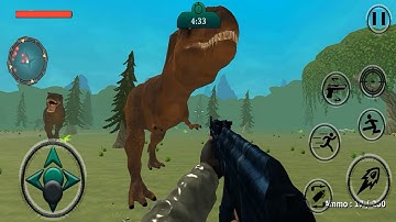 Real Dino Hunter Fps Shooter 2021 Android Ios Gameplay | Dinosaur Planet Gaming Part - 13