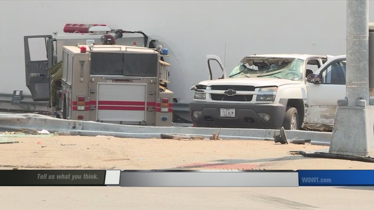 Fire truck and SUV collide YouTube