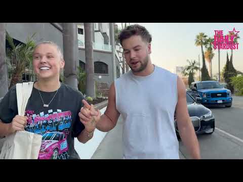 JoJo Siwa Chris Hughes Can T Keep Their Hands Off Each Other While Spilling On Marriage Kids 
