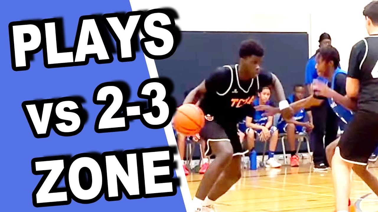 Easy Basketball Plays vs 2-3 Zone - YouTube