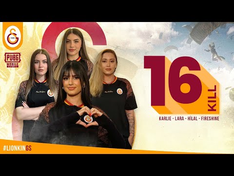 GALATASARAY ESPOR || 16 KILL TEAM SPEAK || LADY TURNUVA