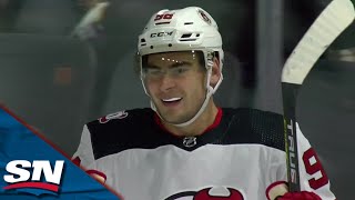Timo Meier Cleans Up Juicy Rebound To Score In Devils Debut