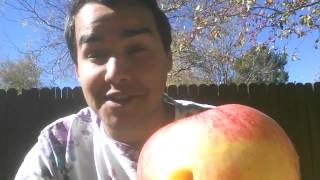 Apple pipe! Healthy munchies