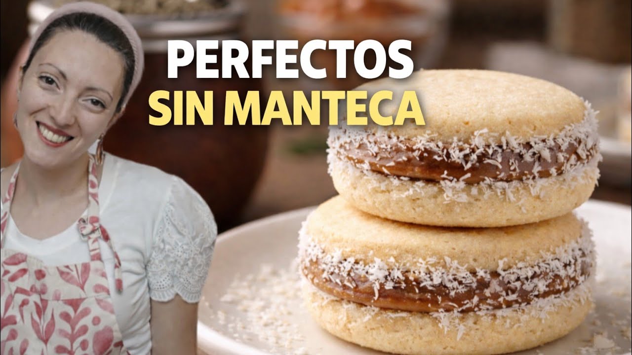 Alfajores de maicena SIN MANTECA| Exquisitos! /Nina