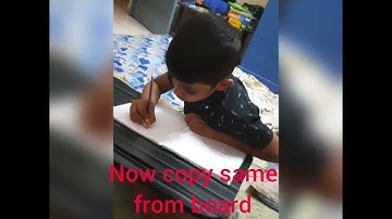 How to teach kids Board copying for school #autism journey #Unicorn activities