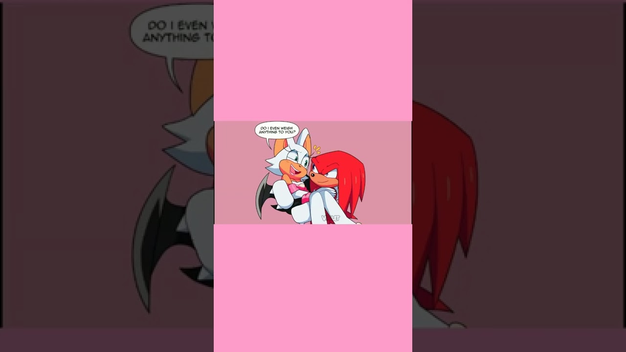 Rouge's Weight ( Sonic The Hedgehog Comic Dub ) (#shorts) - YouTube