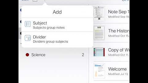 Notability:Organizing Your Notes