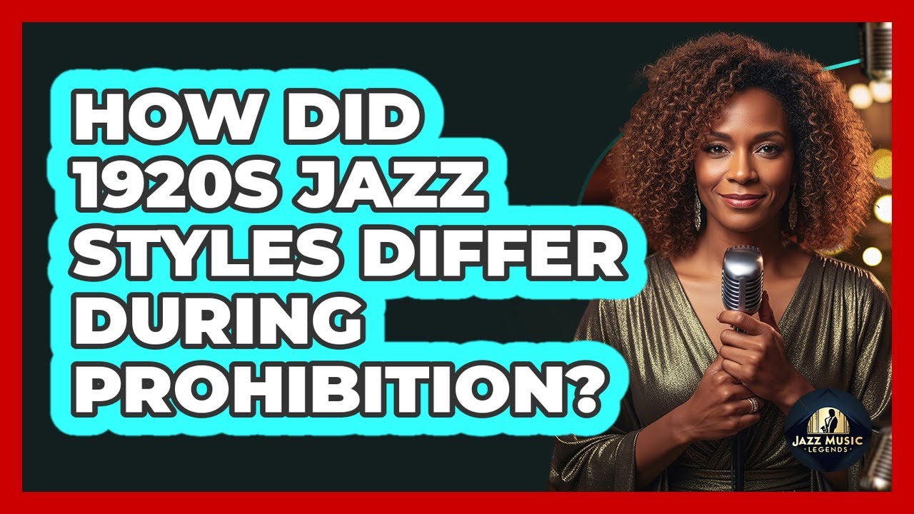 How Did 1920s Jazz Styles Differ During Prohibition? - Jazz Music Legends