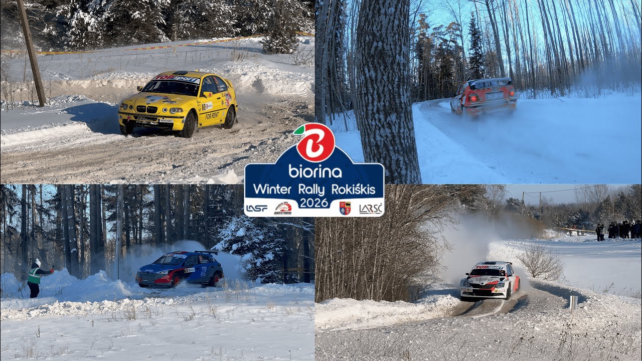 Winter Rally ROKIŠKIS 2026 – Sprint Rally Action on Snow