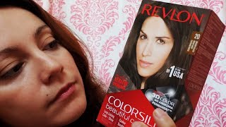 Dying my hair and Eyebrows with Revlon 20 Brown Black