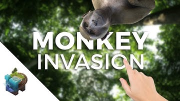 MONKEY Invasion! - Apple ARkit ( Part 1) " They are Everywhere" : Assemblr