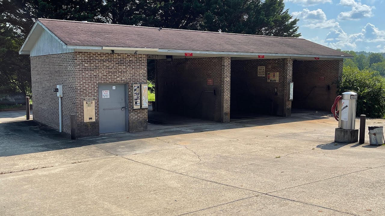 A Lonely Little Car Wash In Warne, NC