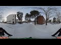 360 bike ride in Joensuu, Finland