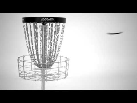 MVP Black Hole® Portal Basket for Disc Golf Course Installation