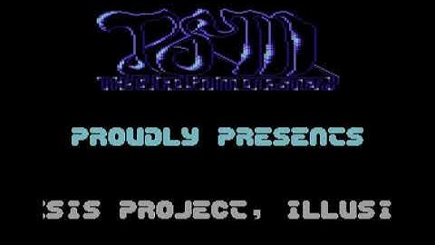 The Shaolin Monastery (TSM) Intro 12 ! Commodore 64 (C64)