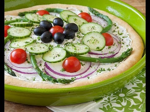 Garden Salad Pizza