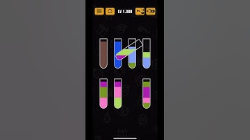 Water Sort Puzzle level 1380