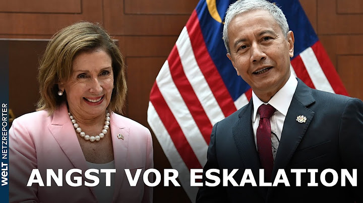 ANGST VOR ESKALATION UM TAIWAN: Pelosi in Taipeh erwartet – China droht mit militärischer Antwort