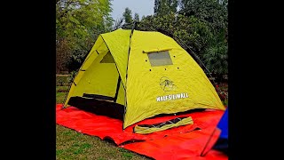 3-4 Person Automatic Double Layer Hydraulic Dome Tent