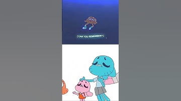 Thumbnail of Cartoon vs Animated Gumball "Can You Remember The Rain"! #trending #gumball #shorts #viral #tawog