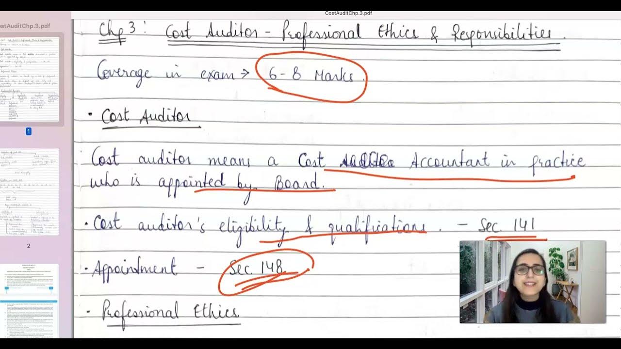 COST AUDITOR ELIGIBILITY APPOINTMENT OF COST AUDITOR PROFESSIONAL