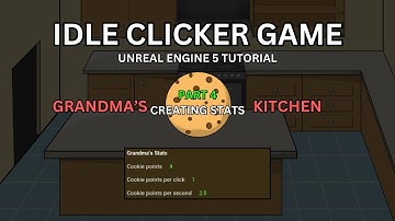 How To Make a Idle Clicker Game In Unreal Engine 5 | Creating stats | Part 4