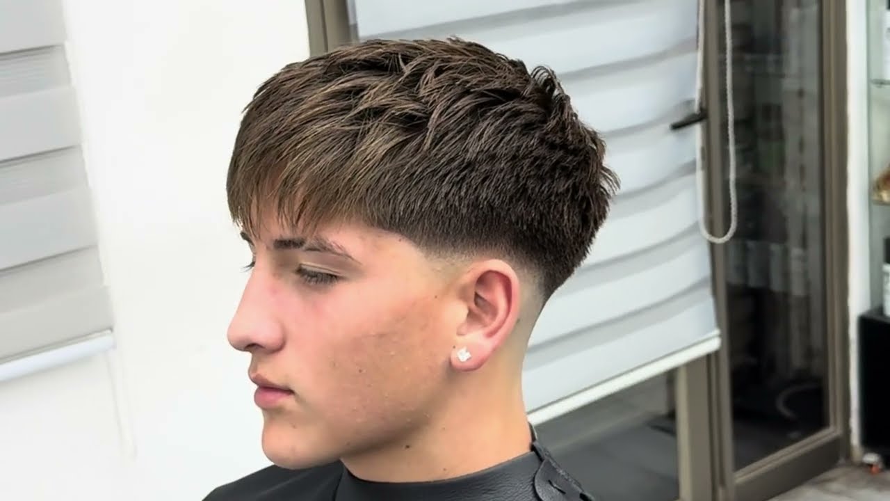 LOW FADE Comprimido con Tijera y Textura | Técnica Profesional Explicada