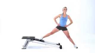 Total Gym Leg Trainer Exercise: Side Split