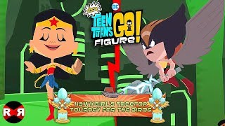 Teen Titans GO! Figure (Teeny Titans 2) - HAWKGIRL'S TREETOP TOURNAMENT Preview Gameplay
