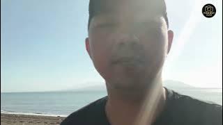 Bermain di Pantai Pulau Santen ( Banyuwangi Jawa Timur )