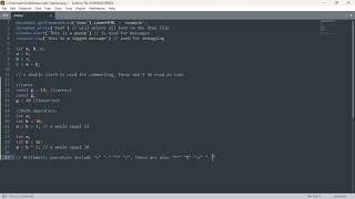 Building a Website Pt6: Javascript Variables