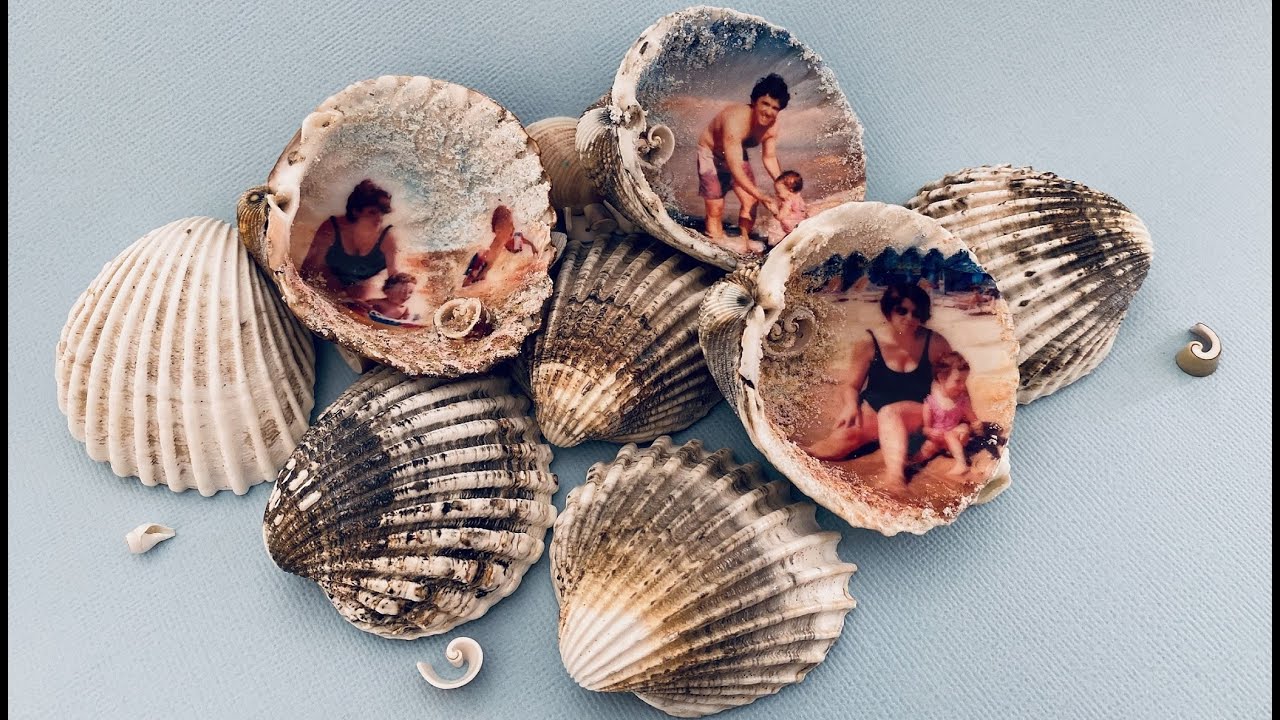 Come trasferire una foto su conchiglia idea regalo HD