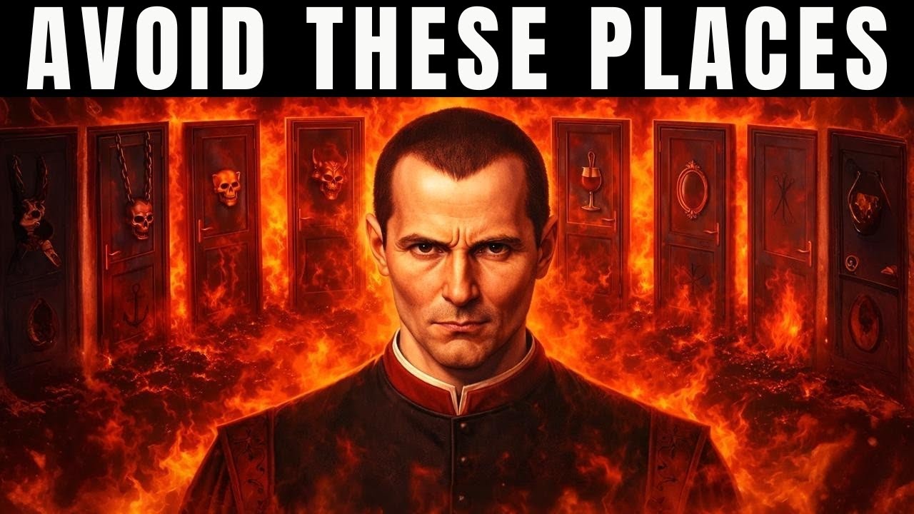 7 DANGEROUS Places To Avoid If You Want Success —  Machiavelli