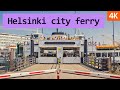 Путешествие в Крепость Свеаборг на пароме из Хельсинки / Видео 4К / Ветрено