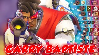 Baptiste plays that make enemies afraid to press W - Overwatch 2